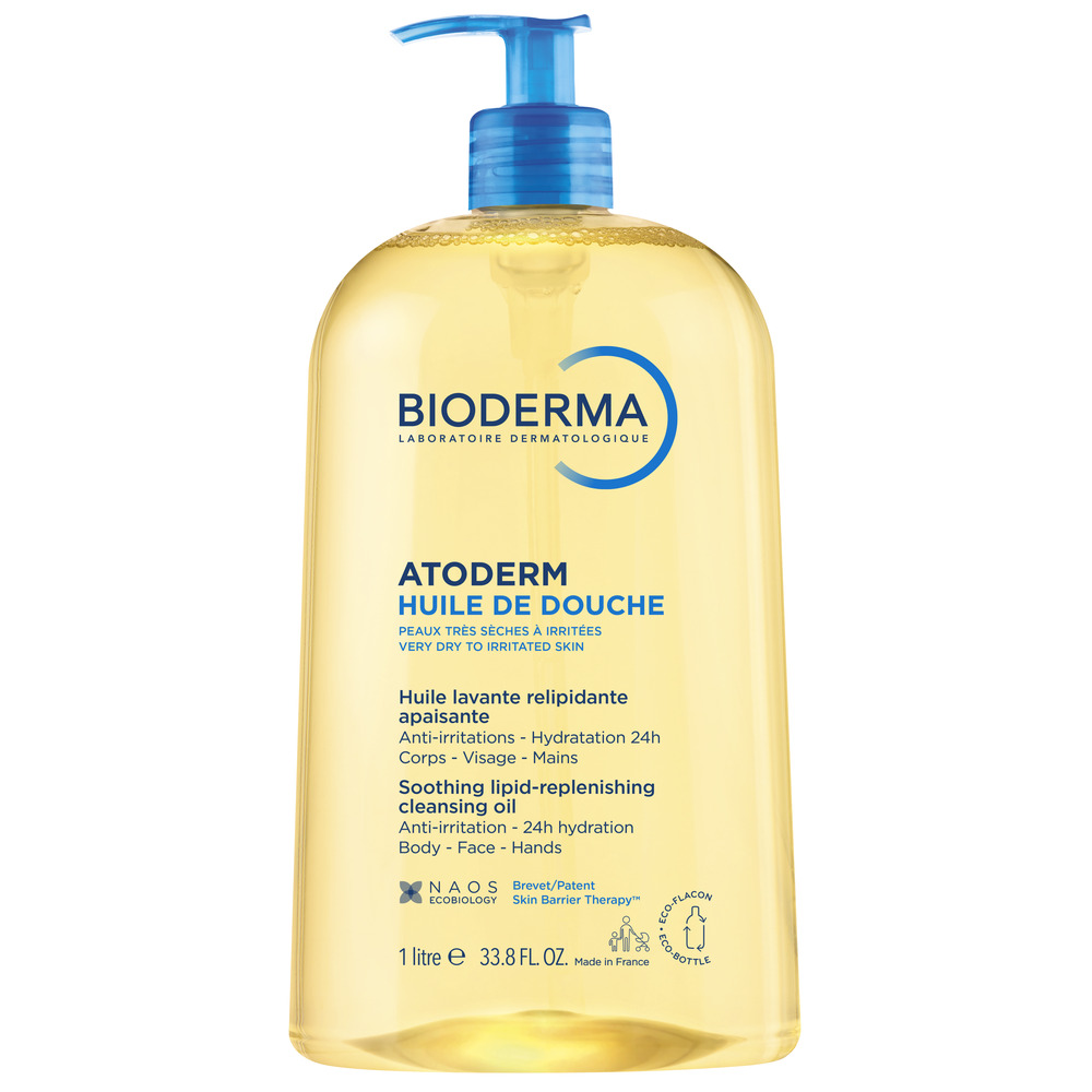 Bioderma Atoderm Huile de Douche Pelle Sensibile e Secca 1 L